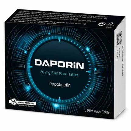 Daporin 30 mg 6 film tablet eczane fiyatı ve orijinal ilaç görseli