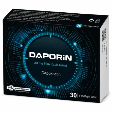 Daporin 30 mg 30 tablet eczane fiyatı ve orijinal ilaç görseli