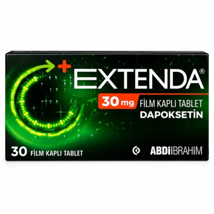 Extenda 30 mg 30 tablet eczane fiyatı ve orijinal ilaç görseli