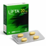 Lifta 20 mg 4 tablet fiyatı ve orijinal ürün görseli