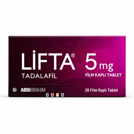 Lifta 5 mg 28 tablet orijinal ürün fiyatı ve eczane satışı görseli
