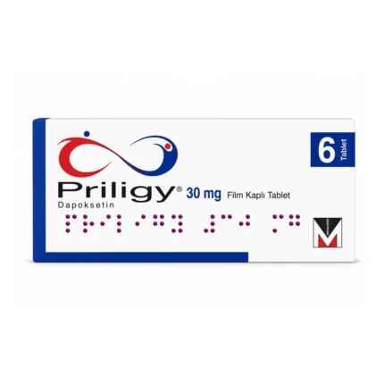 Priligy 30 mg 6 film kaplı tablet eczane fiyatı ve orijinal ilaç görseli